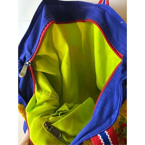 Paul Brent flamingo tote21"x15" zipper - Picture 5 of 8